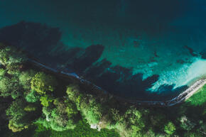 Vorschaubild Luftaufnahme vom Rhein