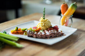 Vorschaubild Nudelgericht mit Fleisch