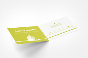 Vorschaubild falt visitenkarte inside