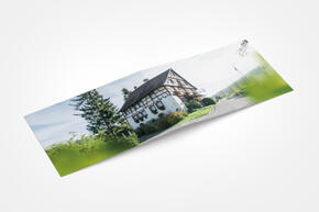 Vorschaubild falt visitenkarte outside